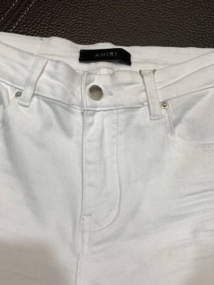 「#1849」Amiri slim fit petite straight jeans