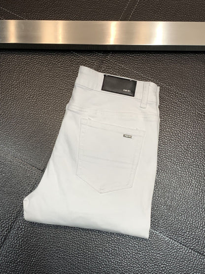 「#1849」Amiri slim fit petite straight jeans