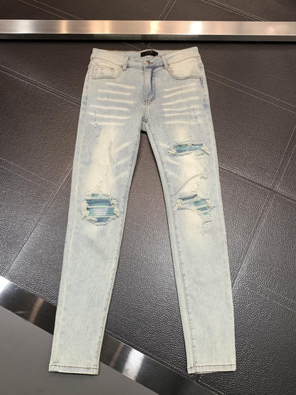 「#1851」Amiri slim fit petite straight jeans