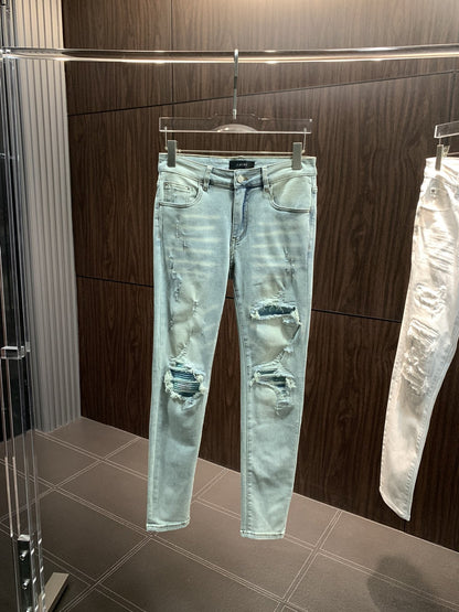 「#1851」Amiri slim fit petite straight jeans