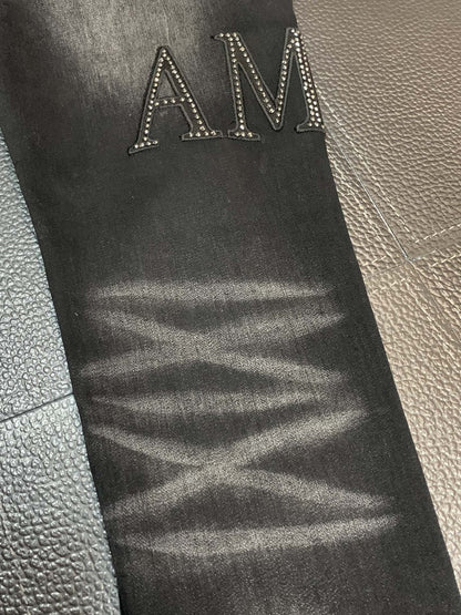 「#1852」Amiri slim fit petite straight jeans