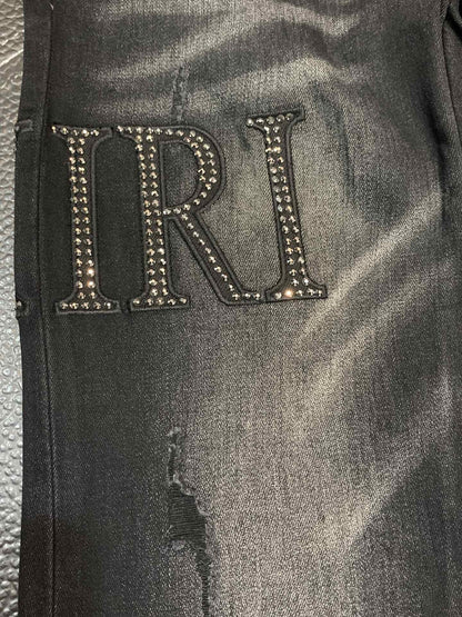 「#1852」Amiri slim fit petite straight jeans