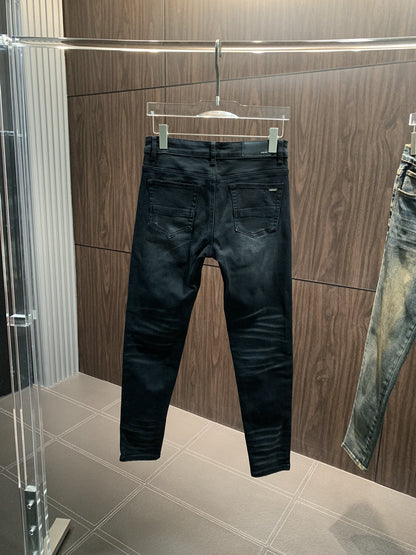 「#1853」Amiri slim fit petite straight jeans