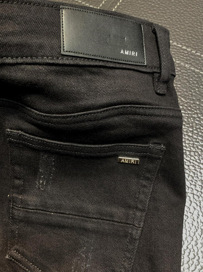 「#1855」Amiri slim fit petite straight jeans