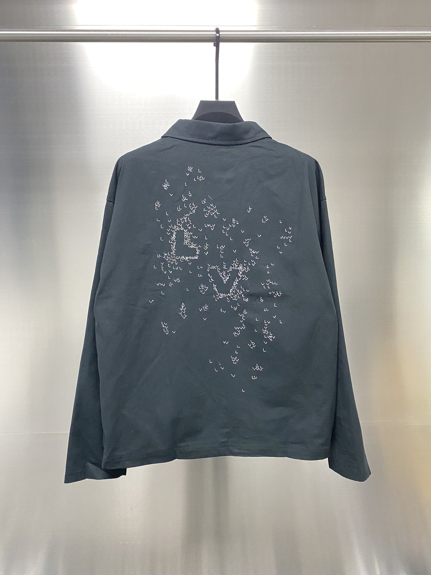 「#1869」Louis Vuitton spread technical jacket shirt