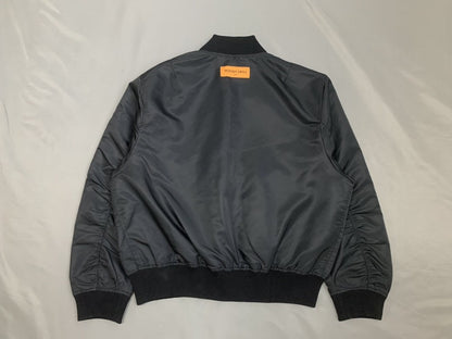 「#1874」Louis Vuitton graffiti jacquard knit zipped jacket