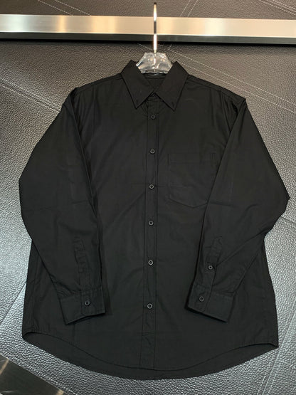 「#1915」Balenciaga Oversized back tape printed logo long sleeves
