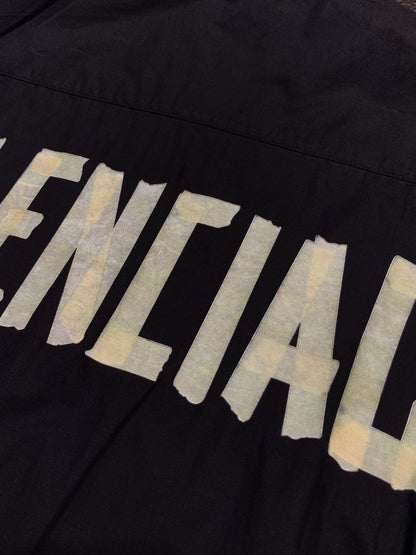 「#1915」Balenciaga Oversized back tape printed logo long sleeves