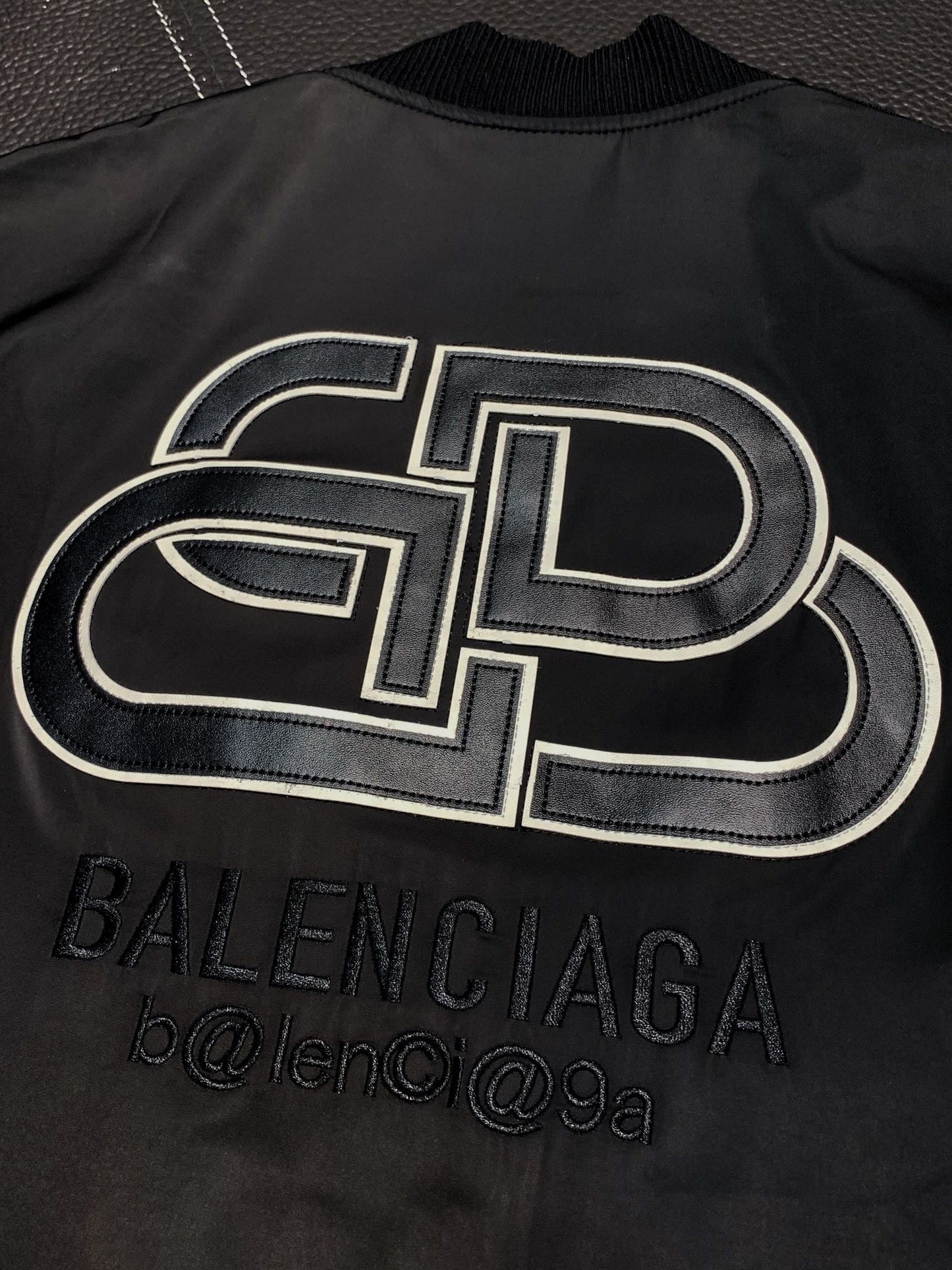 「#1917」Balenciaga digital print monogram trench coat