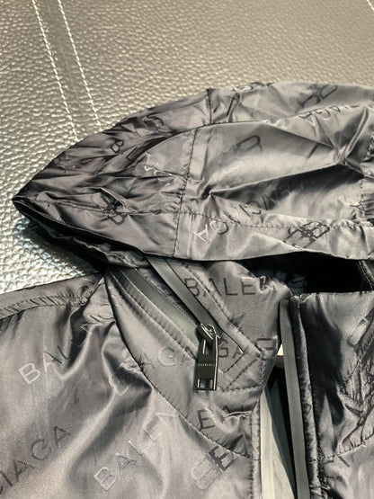 「#1923」Balenciaga  hooded stand collar jacket