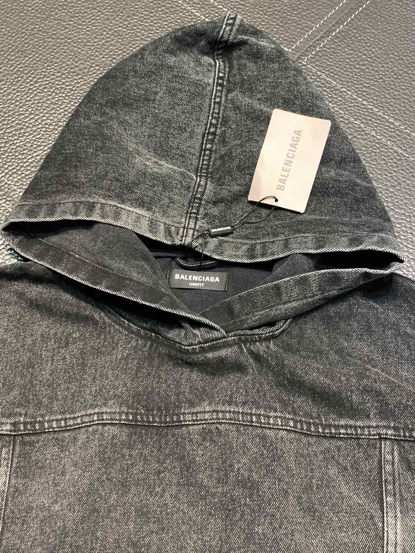 「#1924」Balenciaga  hooded stand collar jacket