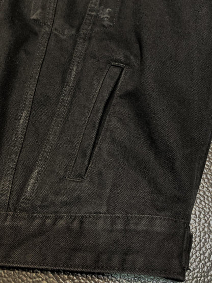 「#1925」Balenciaga  ripped denim jacket