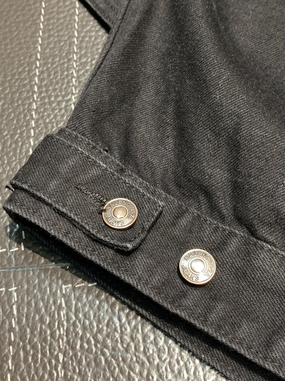 「#1925」Balenciaga  ripped denim jacket