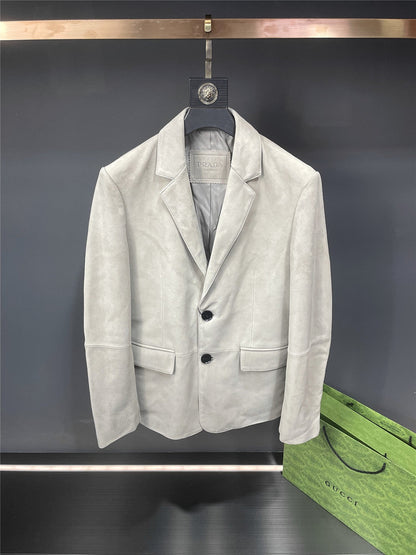 「#1926」Prada deerskin blazer