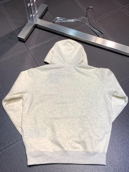 「#1944」Prada fleece hooded sweatshirt