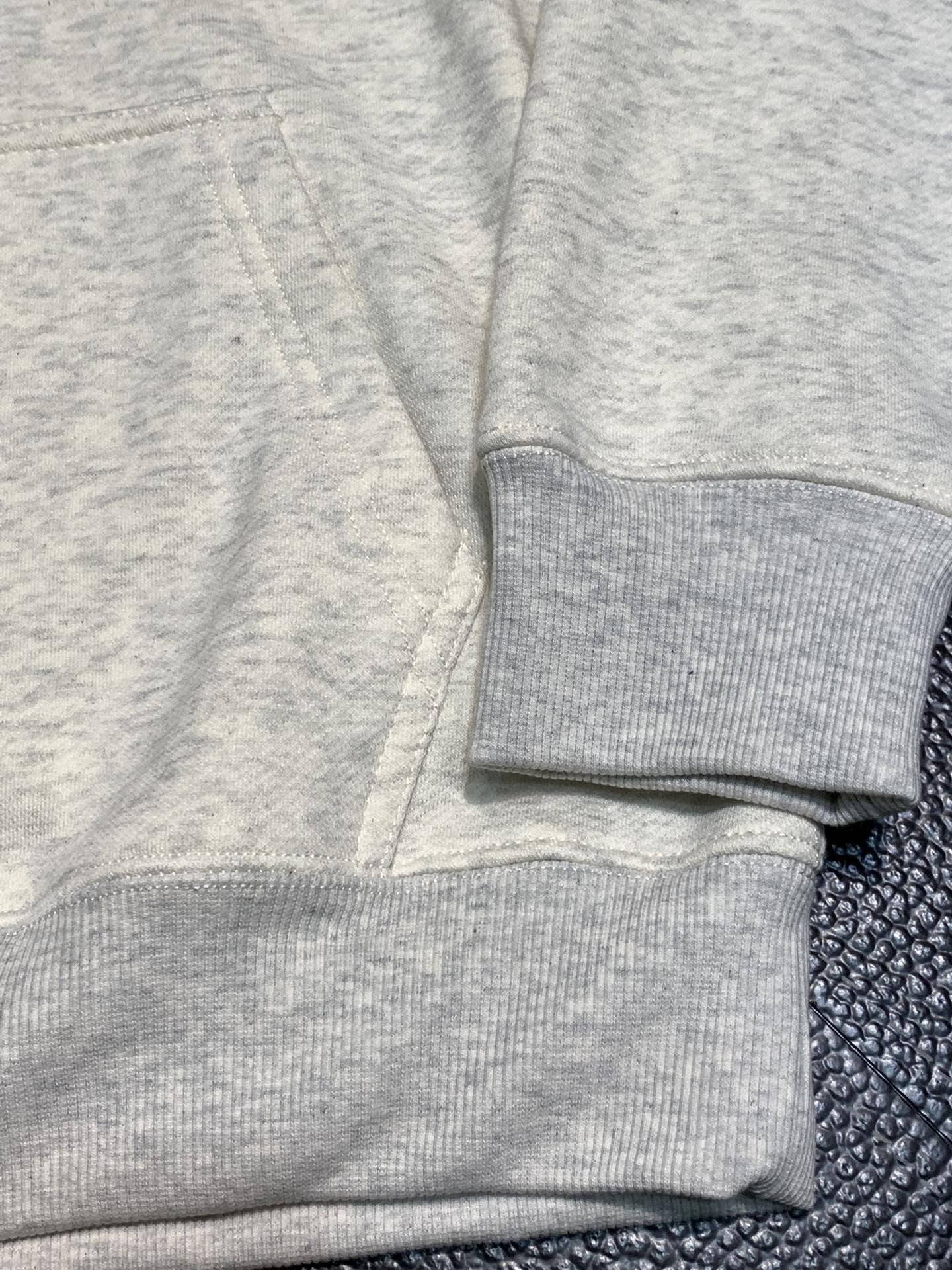 「#1944」Prada fleece hooded sweatshirt