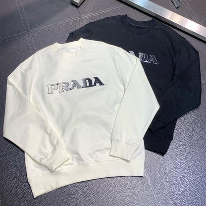 「#1946」Prada men's casual sweatshirt