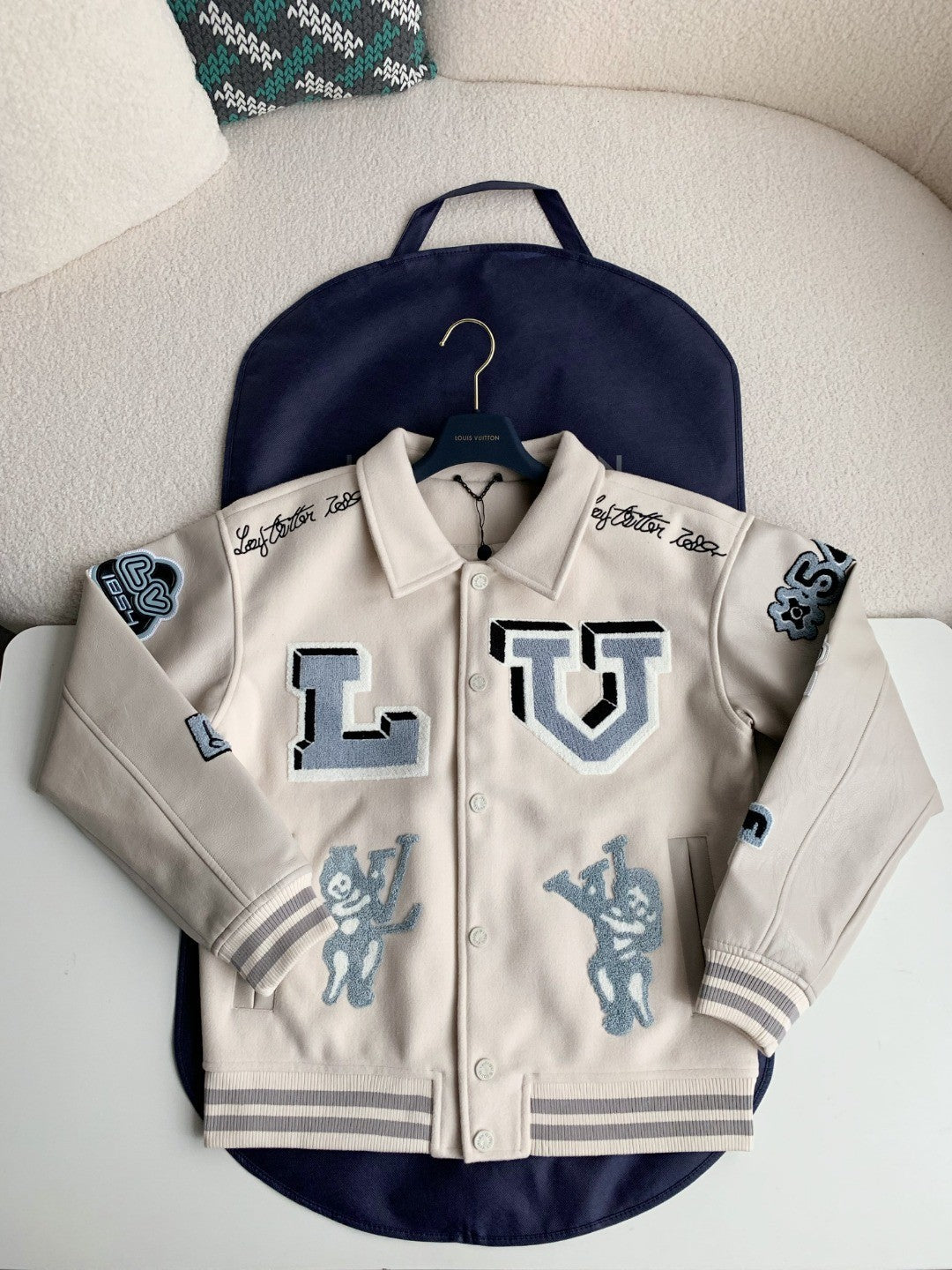 「#1010」Louis Vuitton Varsity Jackets