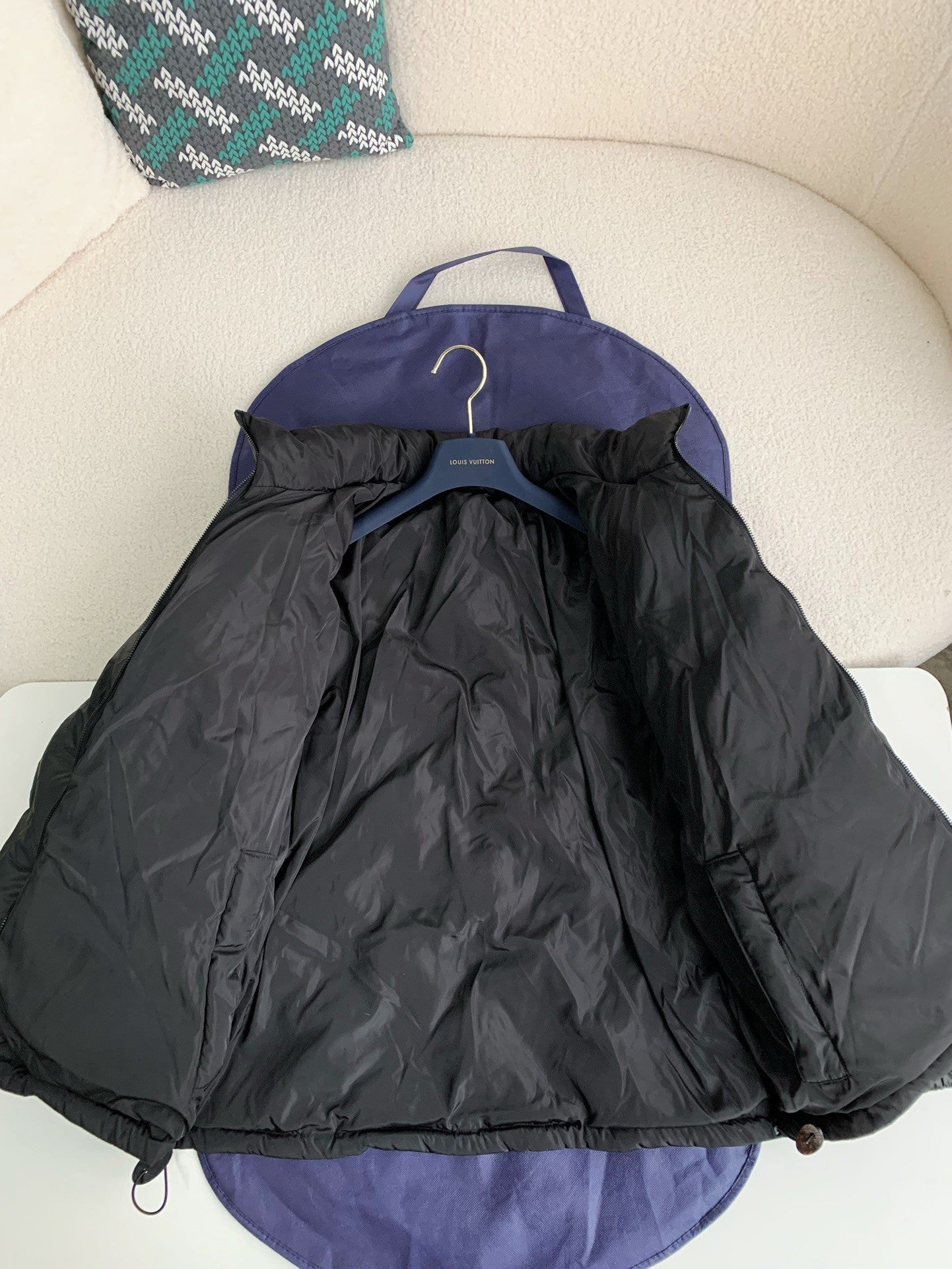 「#2100」LOUIS VUITTON LOGO Down Jacket