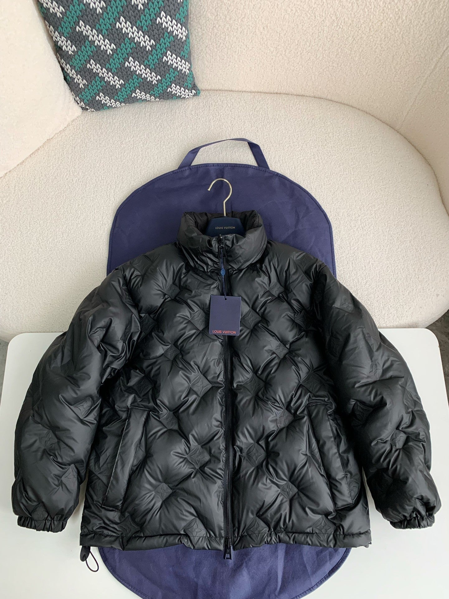 「#2100」LOUIS VUITTON LOGO Down Jacket