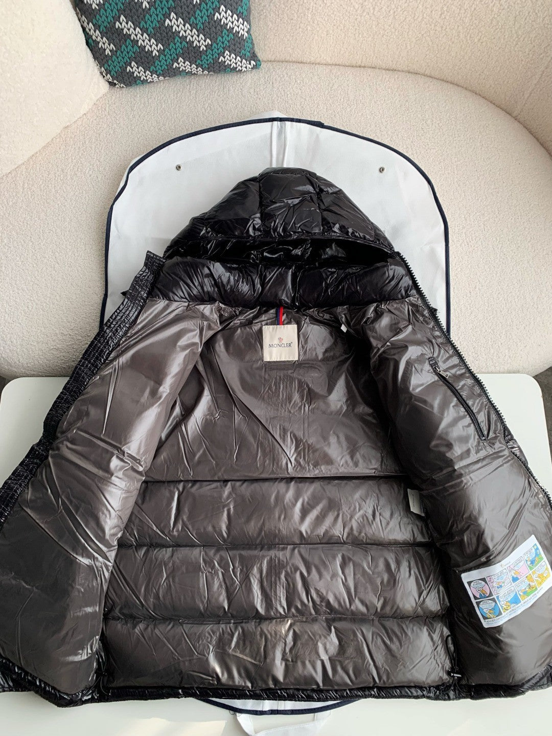 「#2102」Moncler Short  men's down jacket