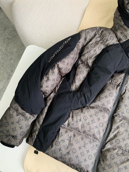 「#2132」Louis Vuitton 24S warm color changing fabric men's down jacket