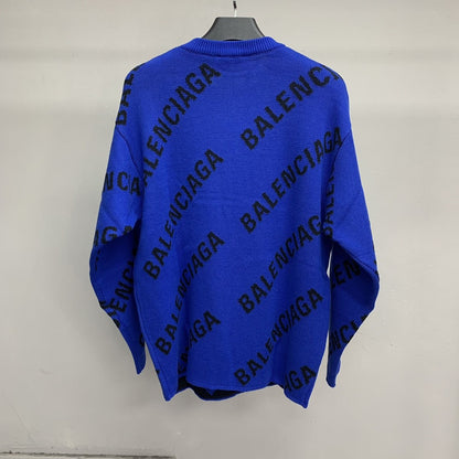「#2133」Balenciaga letter sweater