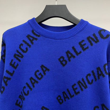 「#2133」Balenciaga letter sweater