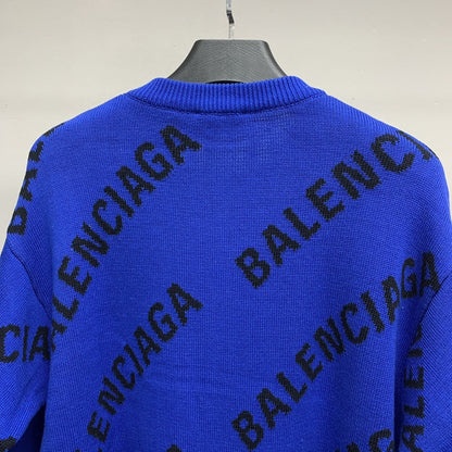 「#2133」Balenciaga letter sweater