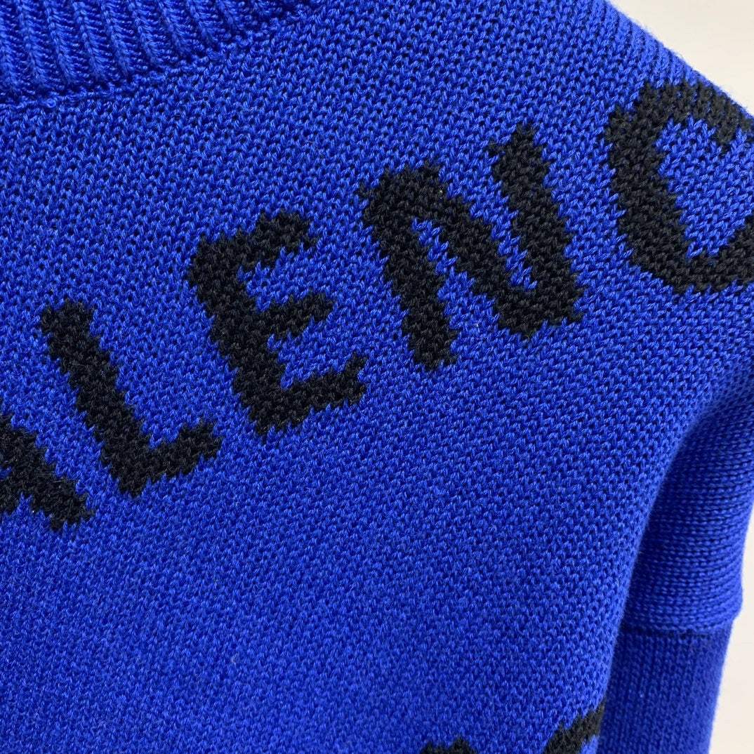 「#2133」Balenciaga letter sweater