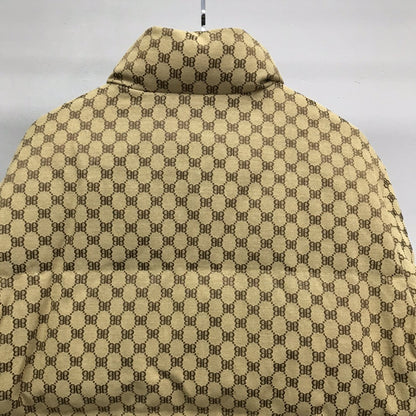 「#2138」Balenciaga all-over printed double B down jacket