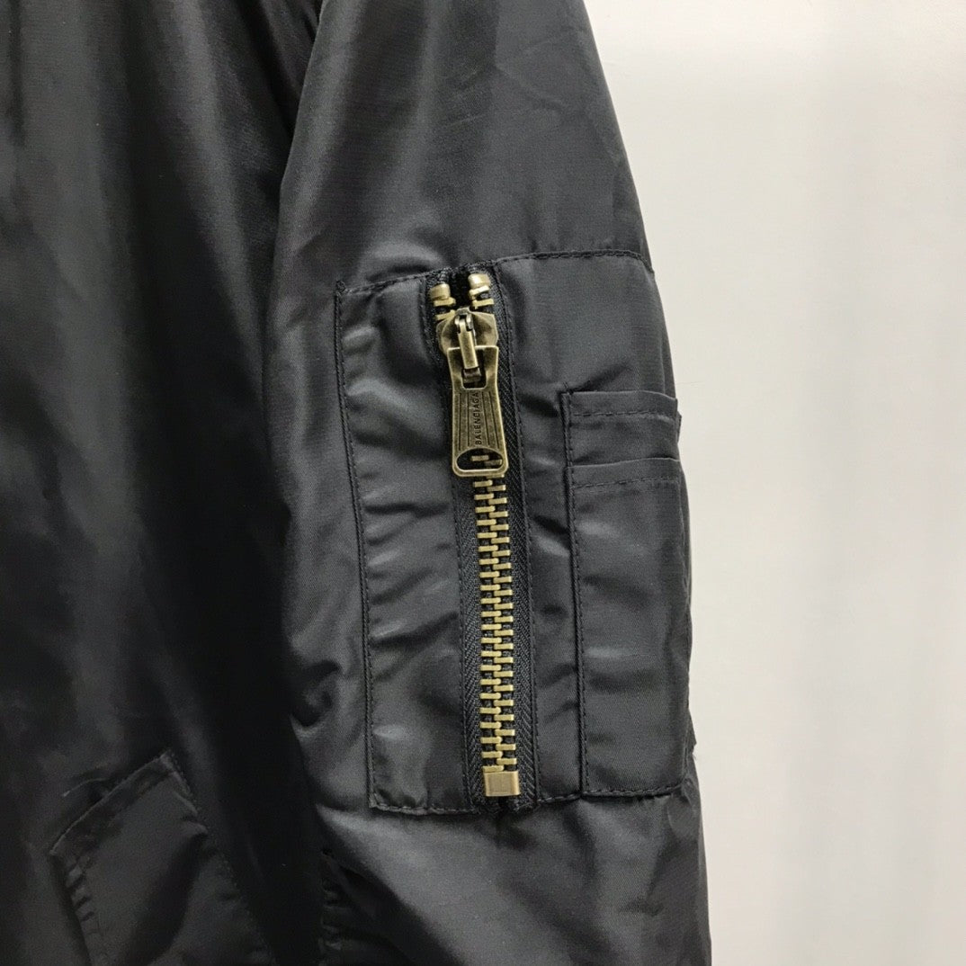 「#2142」Balenciaga foamed wheat logo jacket