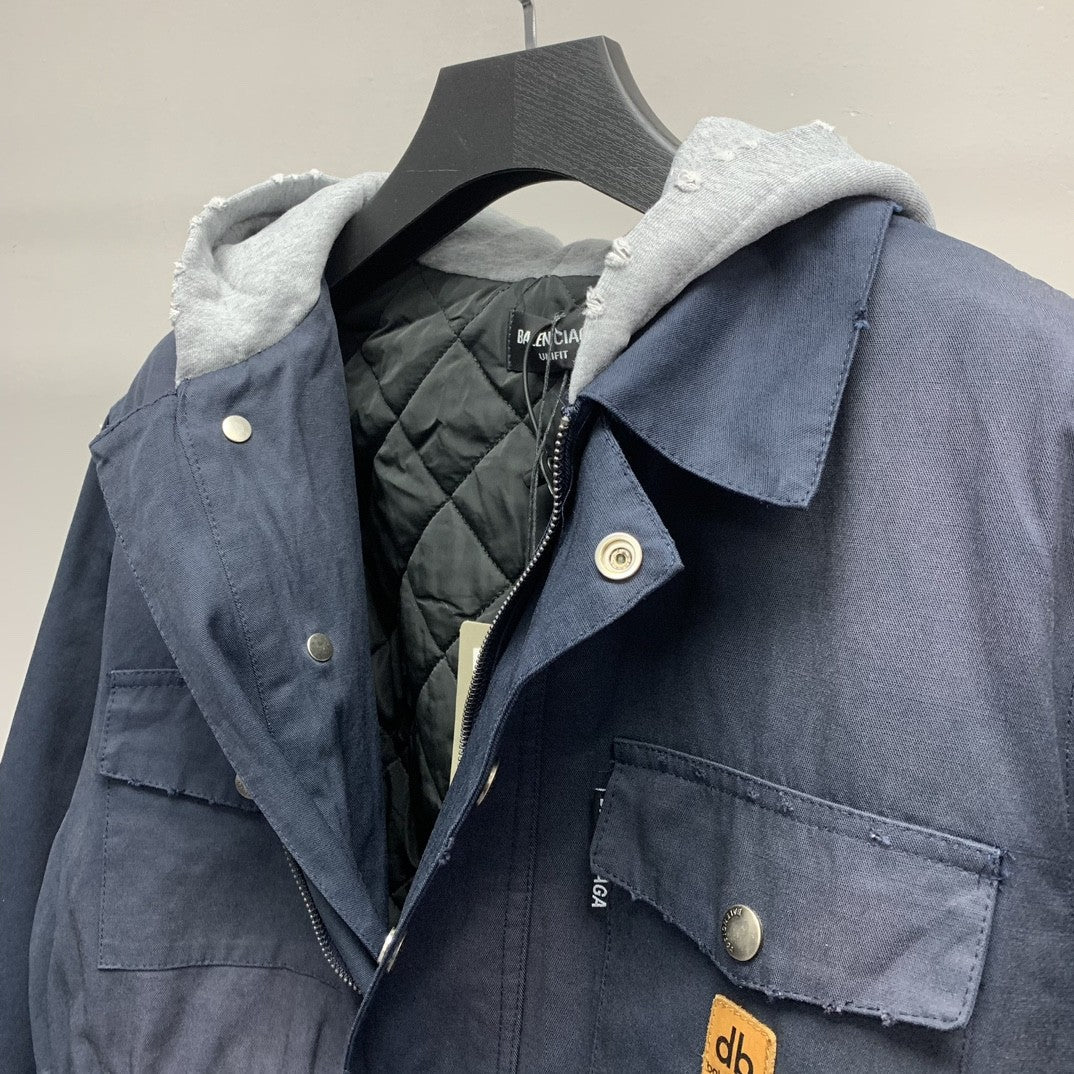「#2147」Balenciaga workwear cotton jacket