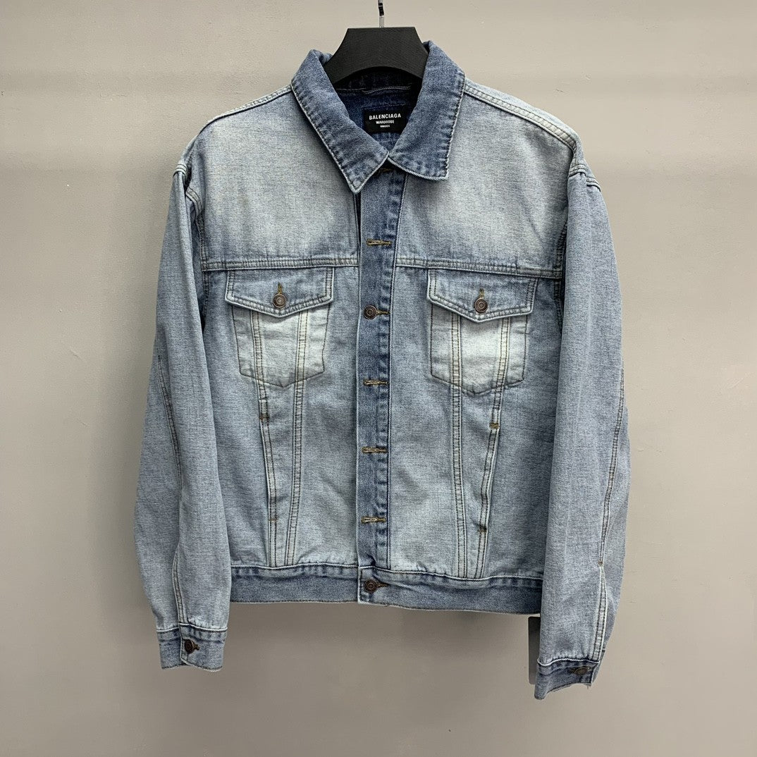 「#2148」Balenciaga reverse denim jacket