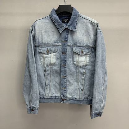 「#2148」Balenciaga reverse denim jacket