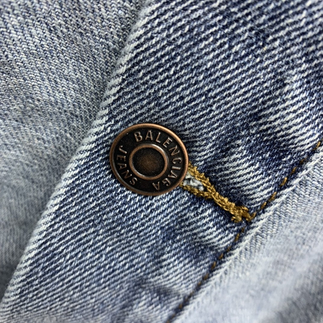 「#2148」Balenciaga reverse denim jacket