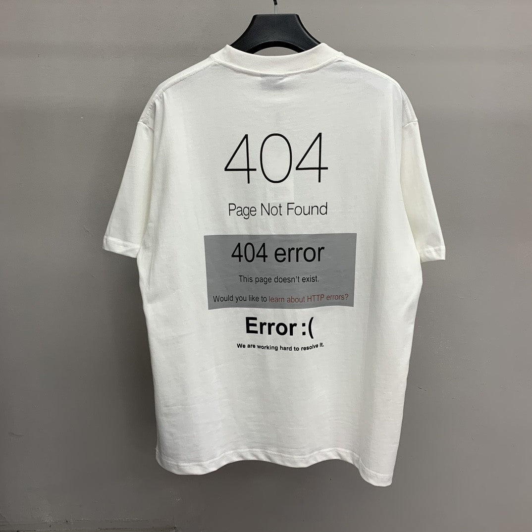 「#2155」Balenciaga Loading 404 T-Shirt