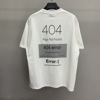 「#2155」Balenciaga Loading 404 T-Shirt