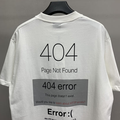 「#2155」Balenciaga Loading 404 T-Shirt