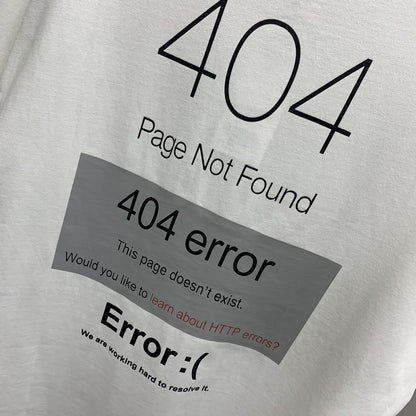 「#2155」Balenciaga Loading 404 T-Shirt