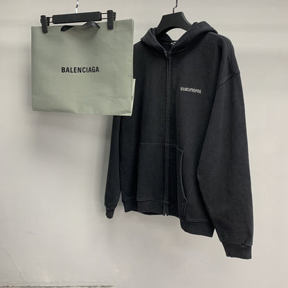 「#2157」Balenciaga embroidered sweatshirt
