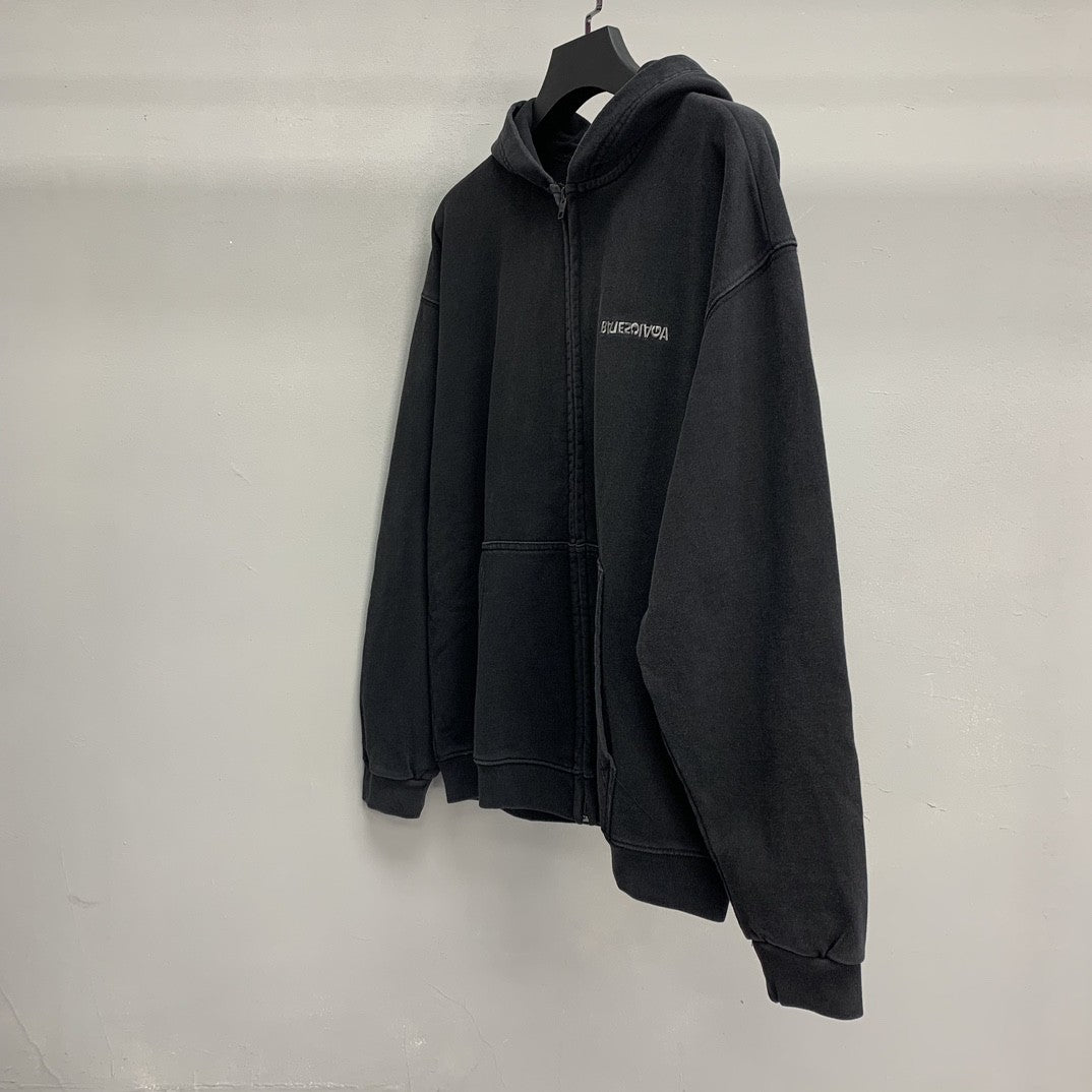 「#2157」Balenciaga embroidered sweatshirt