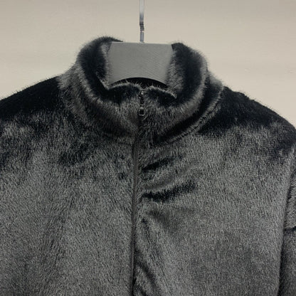 「#2158」Balenciaga embroidered fur jacket