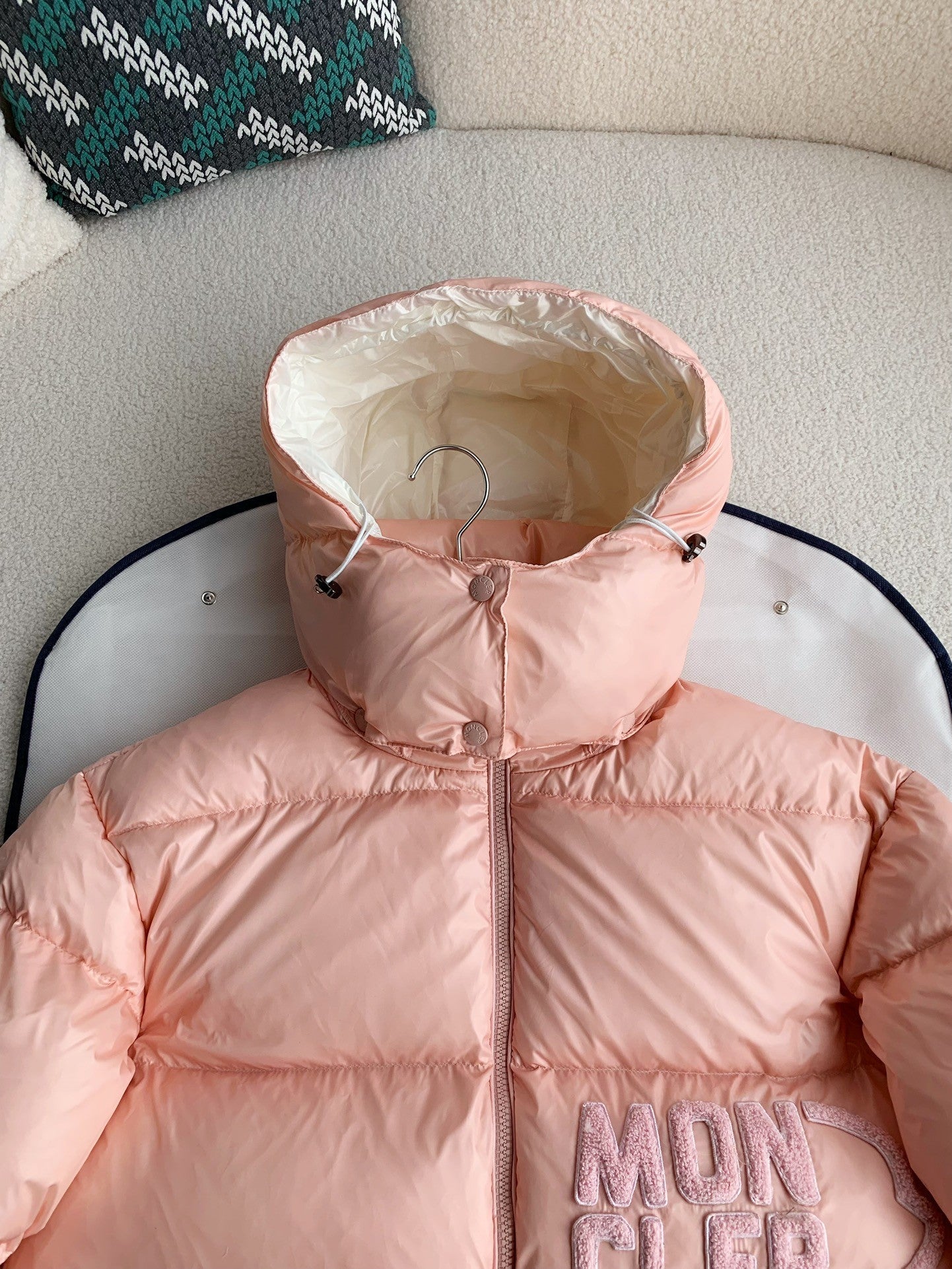 「#1683」Moncler Thick down jacket for women-pink