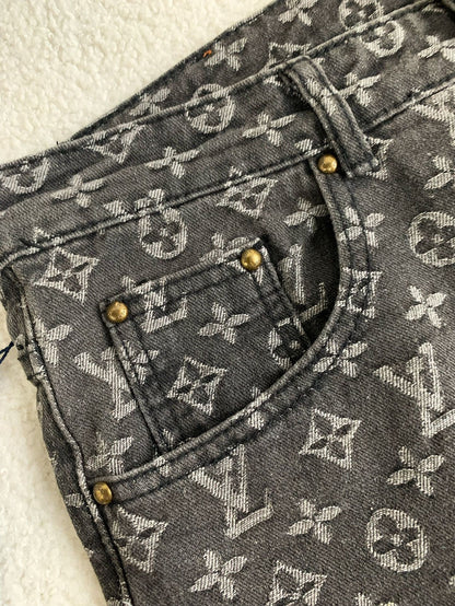 「#2199」Lv 2023ss show style wave jeans