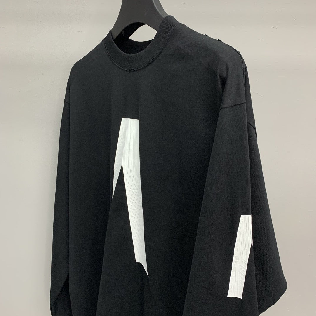 「#2207」Balenciaga V long sleeve T-shirt