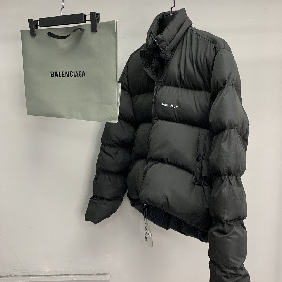 「#2212」Balenciaga small letter down jacket