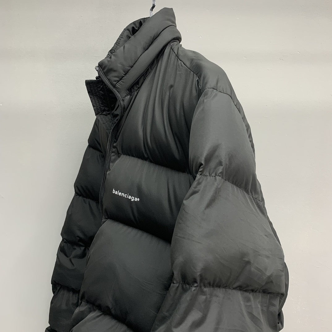 「#2212」Balenciaga small letter down jacket