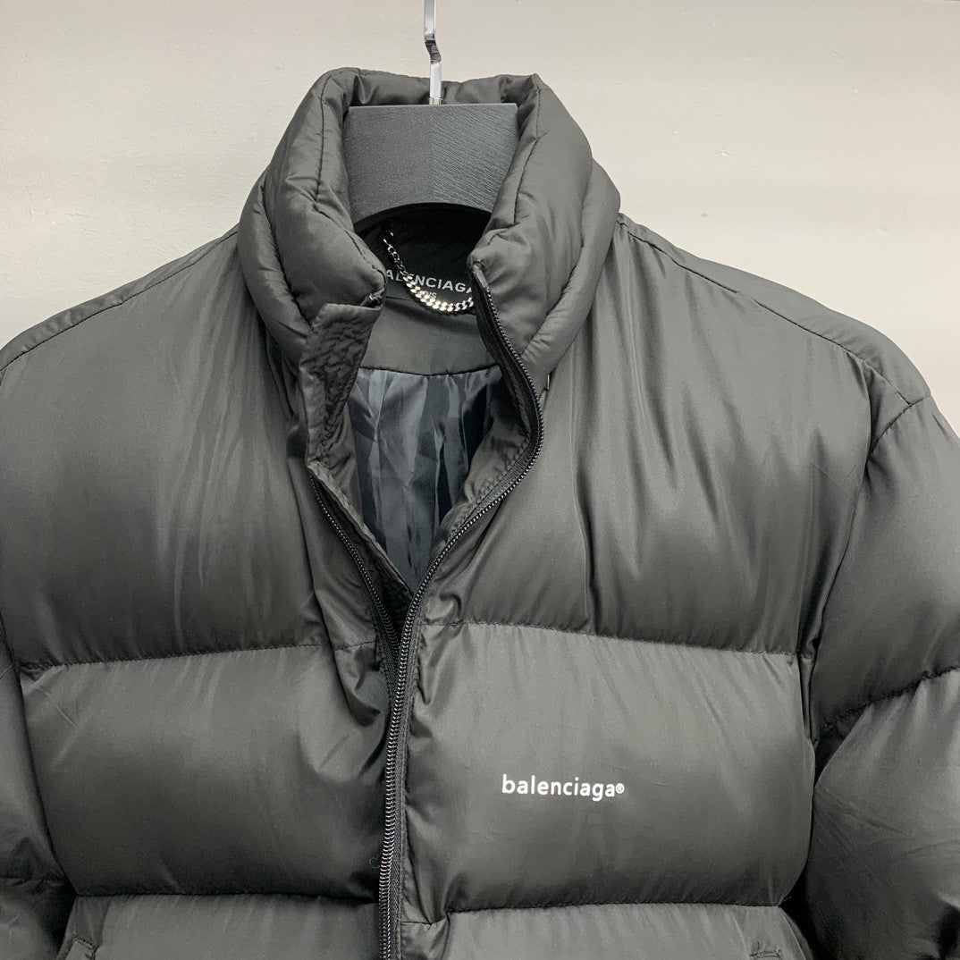 「#2212」Balenciaga small letter down jacket