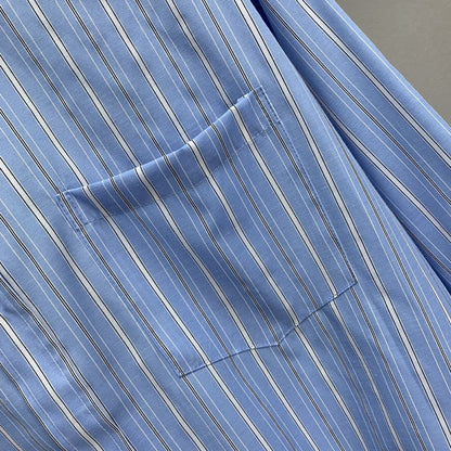 「#2217」Balenciaga striped long-sleeved shirt